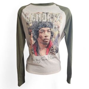 Jimi Hendrix "Hear My Train A Comin'" 1967 Raglan Baseball Tee